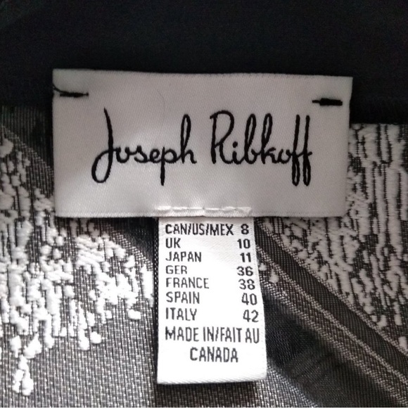 🌸 Joseph Ribkoff 8 abstract angle light jacket - Picture 5 of 5